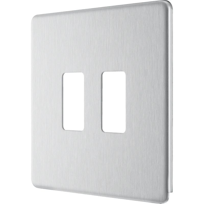 BG Electrical Grid - 2 module, square