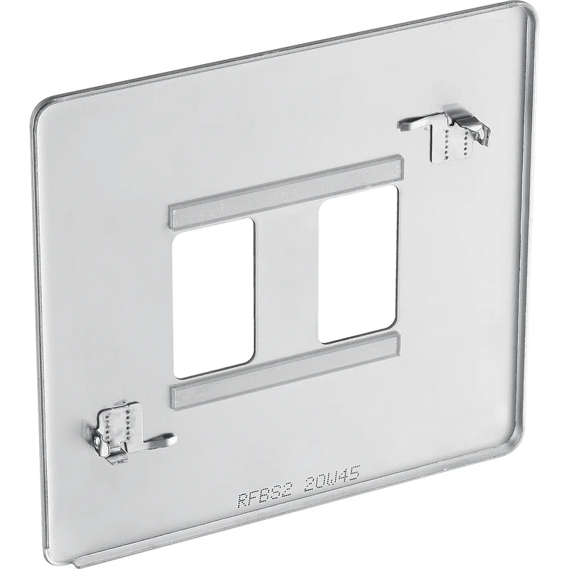 BG Electrical Grid - 2 module, square