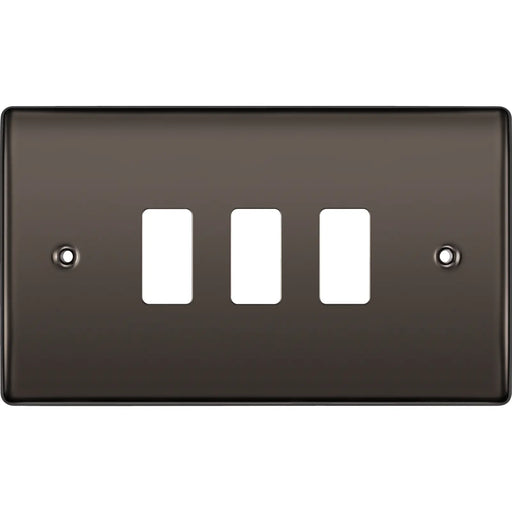BG Electrical Grid - 3 module, rectangular