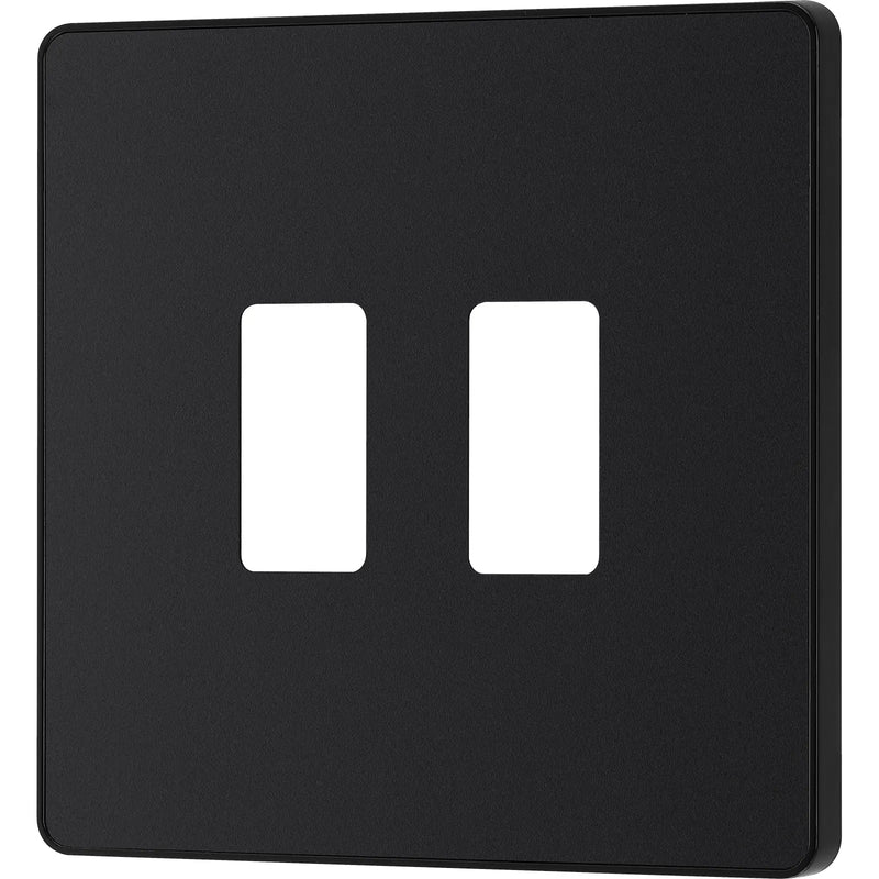 BG Electrical Grid - 2 module, square