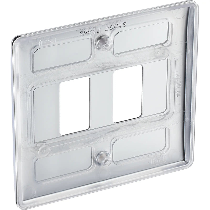 BG Electrical Grid - 2 module, square
