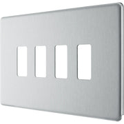 BG Electrical Grid - 4 module, rectangular