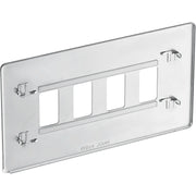 BG Electrical Grid - 4 module, rectangular