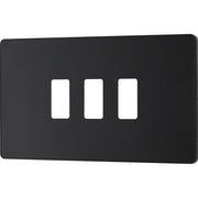 BG Electrical Grid - 3 module, rectangular