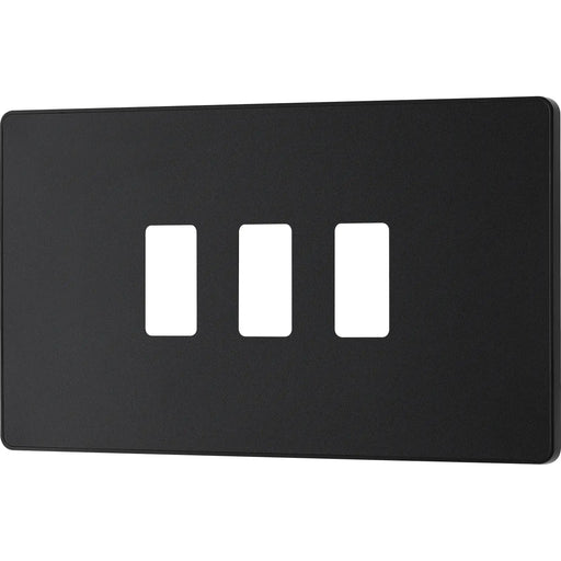BG Electrical Grid - 3 module, rectangular