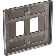 BG Electrical Grid - 2 module, square