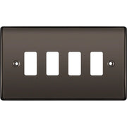 BG Electrical Grid - 4 module, rectangular