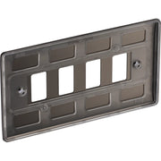 BG Electrical Grid - 4 module, rectangular