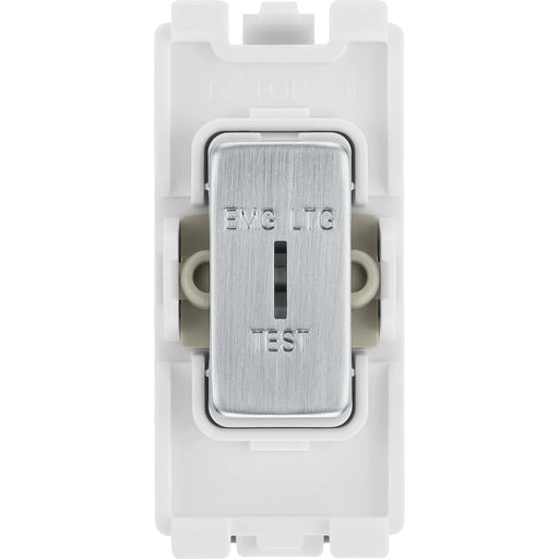 BG Electrical Grid - 2 way, single pole, printed EMG LTG TEST