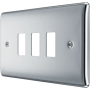 BG Electrical Grid - 3 module, rectangular