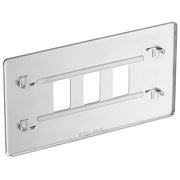 BG Electrical Grid - 3 module, rectangular
