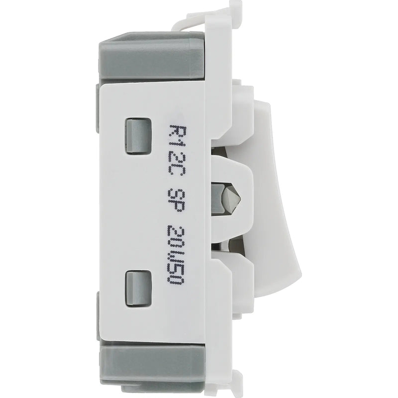 BG Electrical Grid - 2 way, single pole, centre off