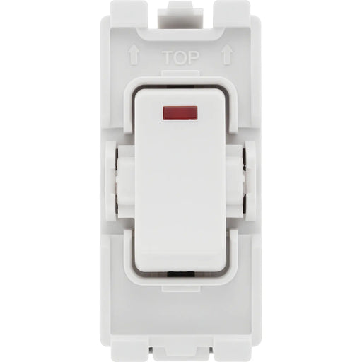 BG Electrical Grid - Double pole with LED indicator