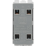 BG Electrical Grid - Double pole with LED indicator