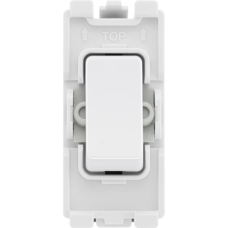 BG Electrical Grid - Double Pole (EVOLVE WHITE)