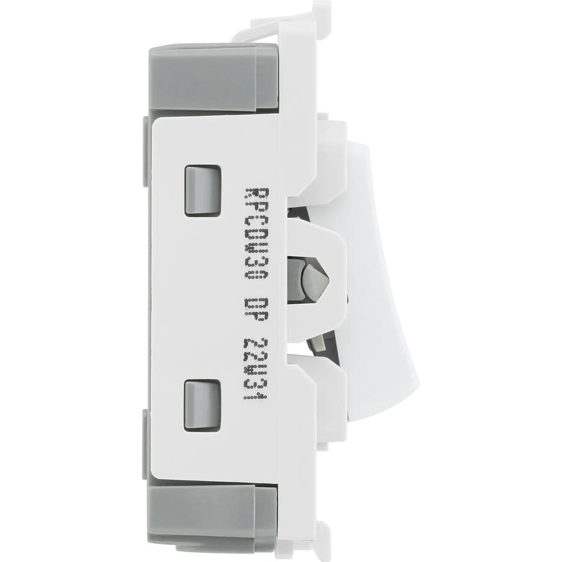 BG Electrical Grid - Double Pole (EVOLVE WHITE)
