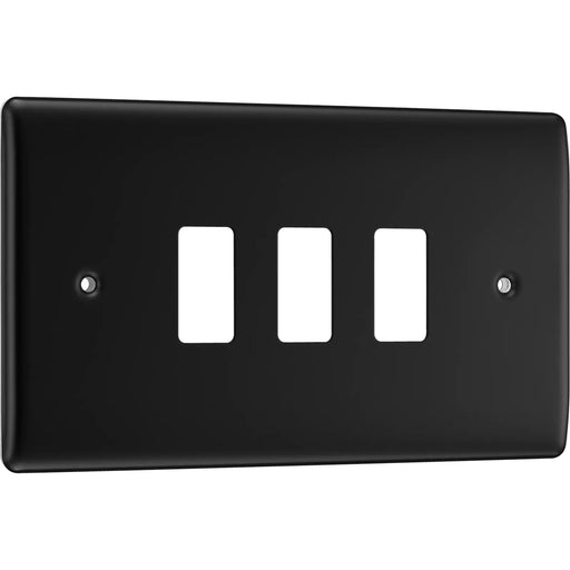 BG Electrical Grid - 3 module, rectangular