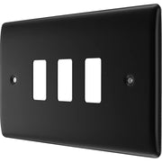 BG Electrical Grid - 3 module, rectangular