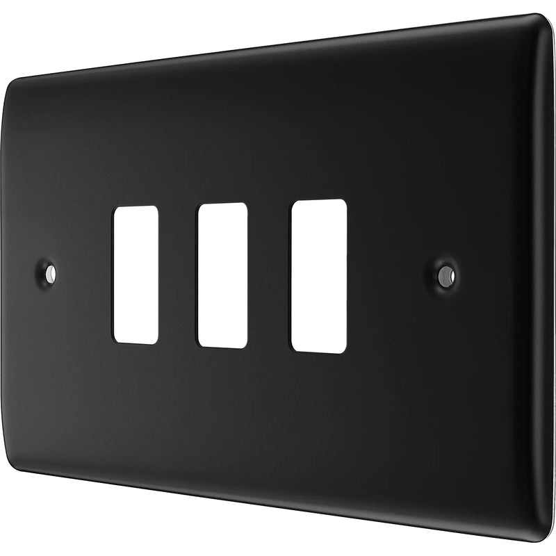 BG Electrical Grid - 3 module, rectangular