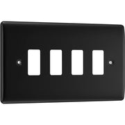 BG Electrical Grid - 4 module, rectangular