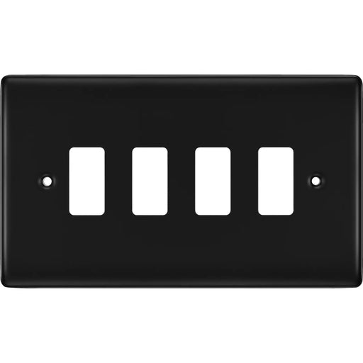 BG Electrical Grid - 4 module, rectangular