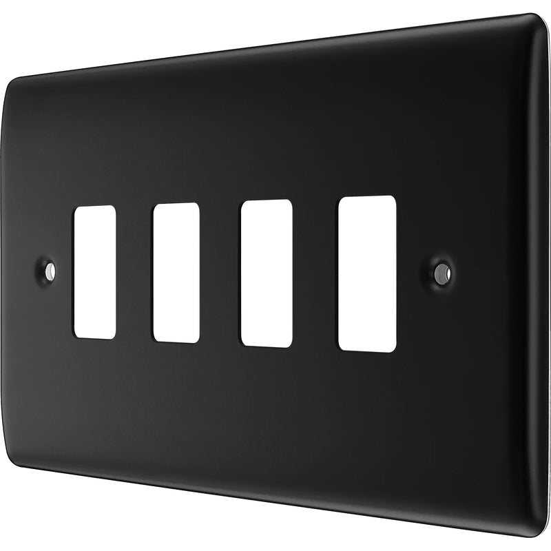 BG Electrical Grid - 4 module, rectangular