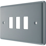 BG Electrical Grid - 3 module, rectangular