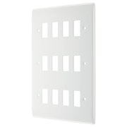 BG Electrical Grid - 12 module, rectangular