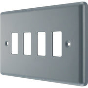 BG Electrical Grid - 4 module, rectangular