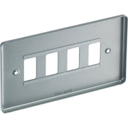 BG Electrical Grid - 4 module, rectangular