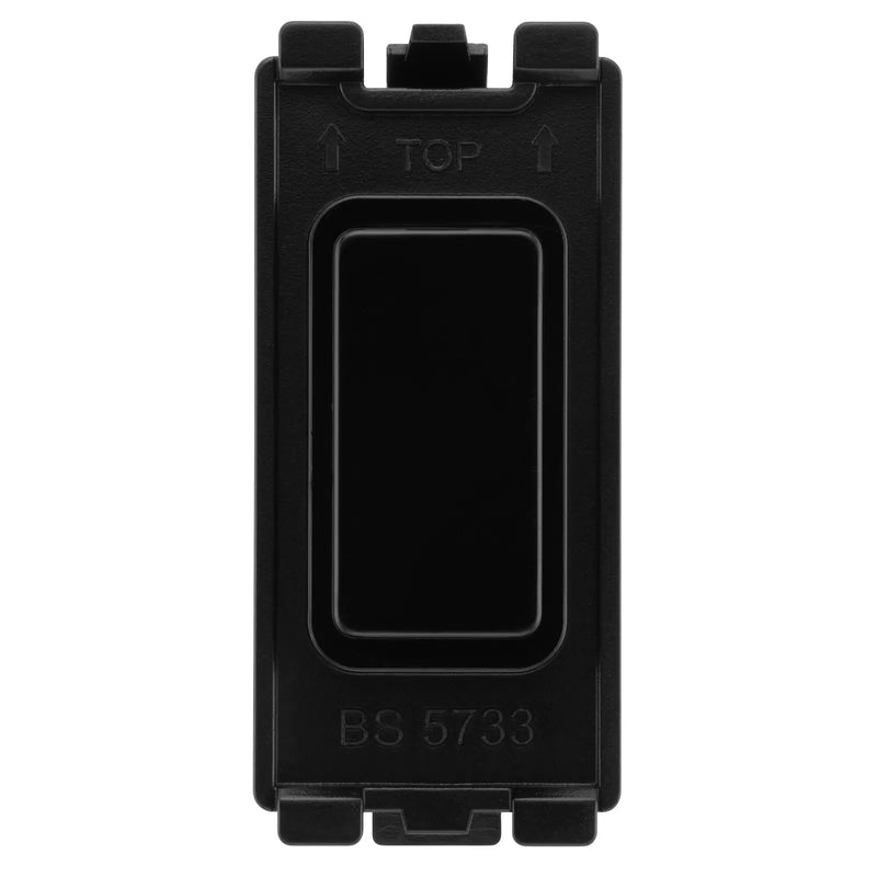 BG Electrical Grid - Blank module (EVOLVE BLACK)