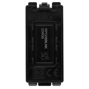BG Electrical Grid - Blank module (EVOLVE BLACK)