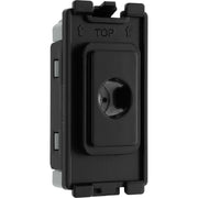 BG Electrical Grid - Flex outlet, up to 10mm (EVOLVE BLACK)
