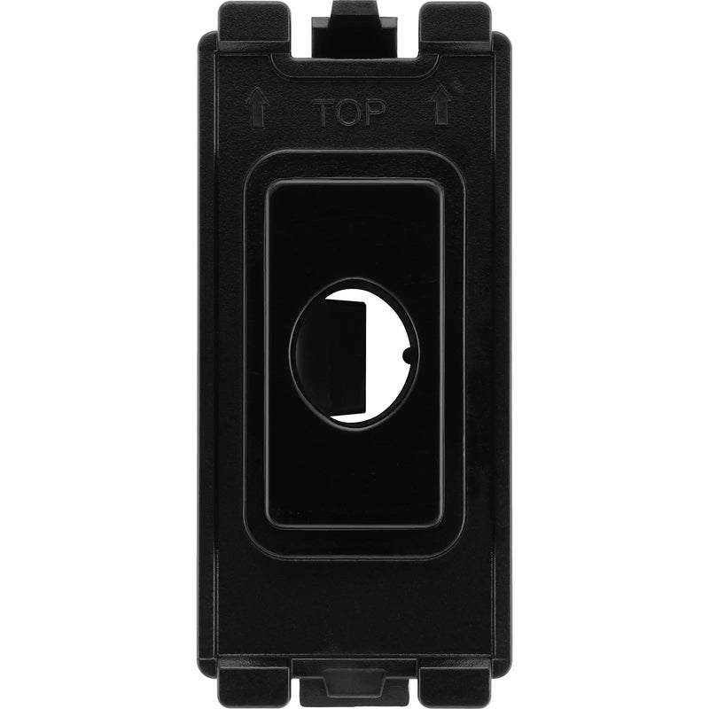 BG Electrical Grid - Flex outlet, up to 10mm (EVOLVE BLACK)