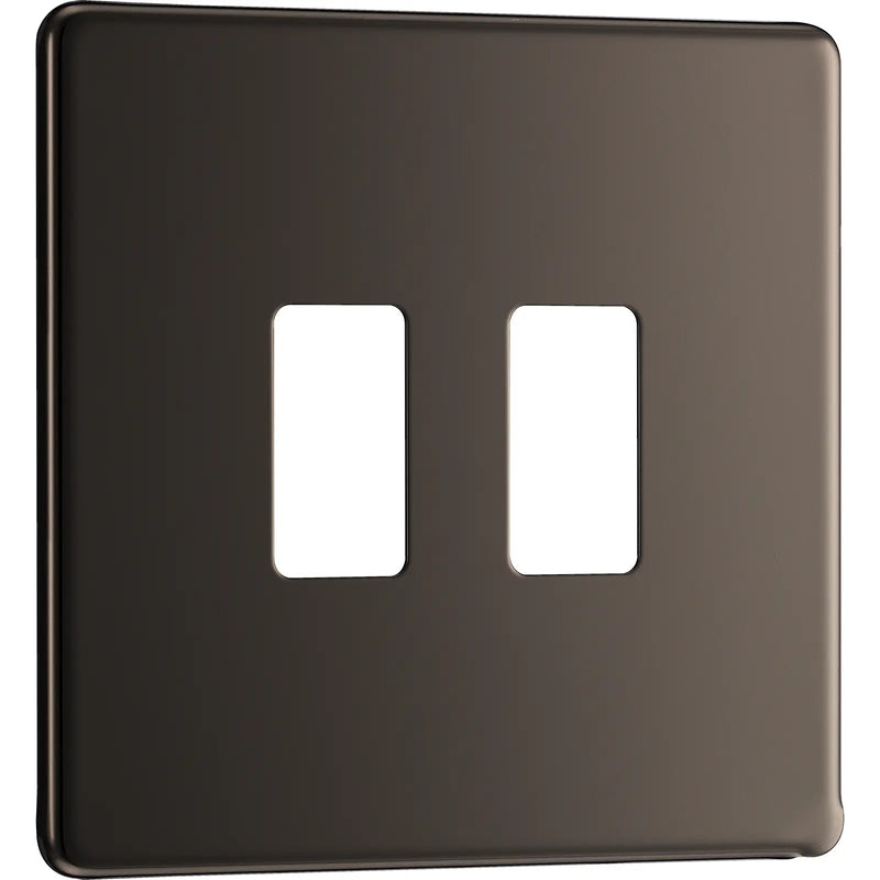 BG Electrical Grid - 2 module, square