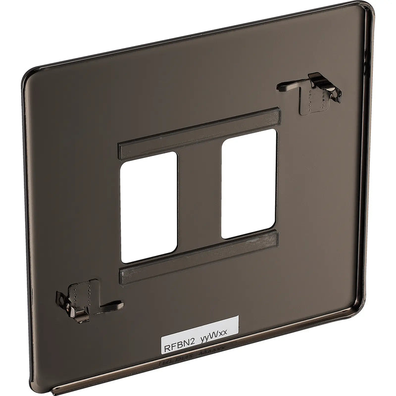 BG Electrical Grid - 2 module, square