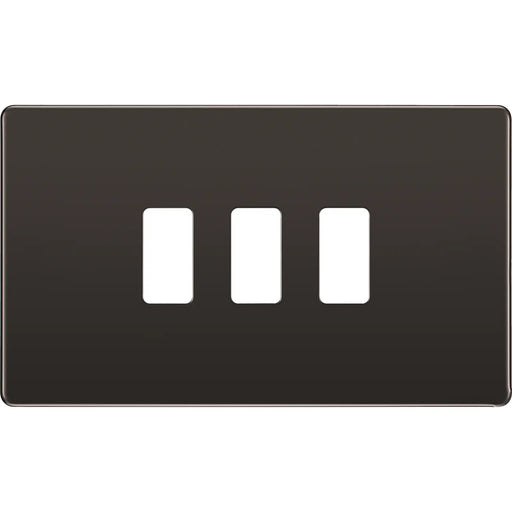 BG Electrical Grid - 3 module, rectangular
