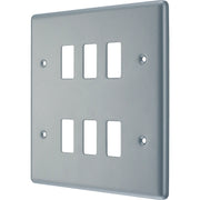 BG Electrical Grid - 6 module, square