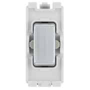 BG Electrical Grid - 2 way, retractive, printed PRESS, centre off