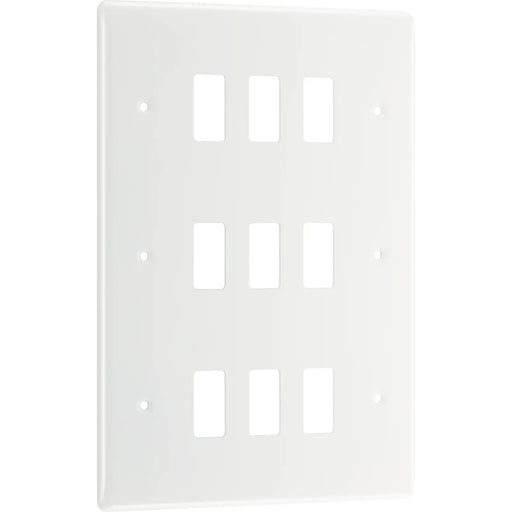 BG Electrical Grid - 9 module, rectangular