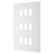 BG Electrical Grid - 9 module, rectangular