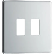 BG Electrical Grid - 2 module, square