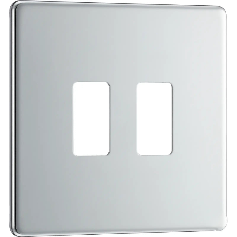 BG Electrical Grid - 2 module, square