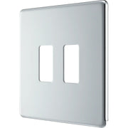 BG Electrical Grid - 2 module, square