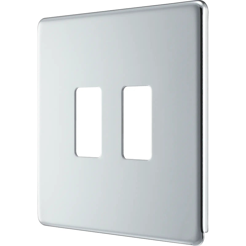 BG Electrical Grid - 2 module, square