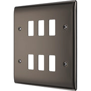 BG Electrical Grid - 6 module, square