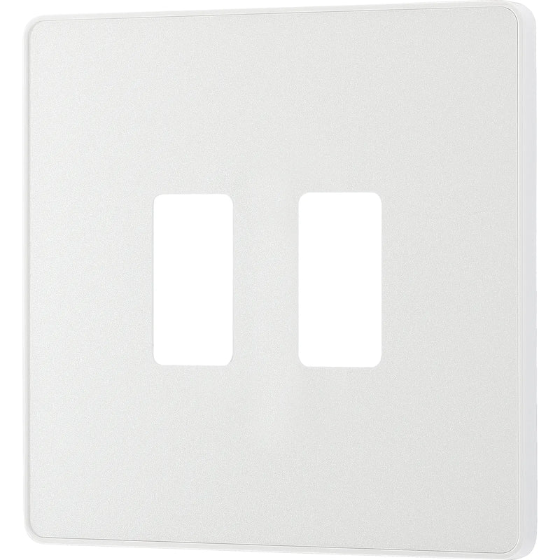 BG Electrical Grid - 2 module, square