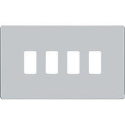 BG Electrical Grid - 4 module, rectangular
