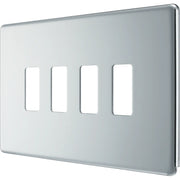 BG Electrical Grid - 4 module, rectangular