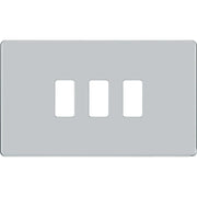 BG Electrical Grid - 3 module, rectangular